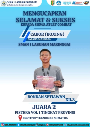 Siswa SMAN 1 Labuhan Maringgai Kembali Mendapatkan Juara