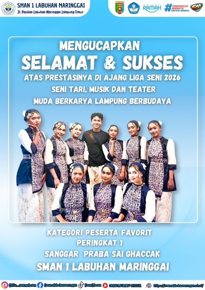 Tim Tari SMAN 1 Labuhan Maringgai Mengukir Prestasi di Liga Seni 2026